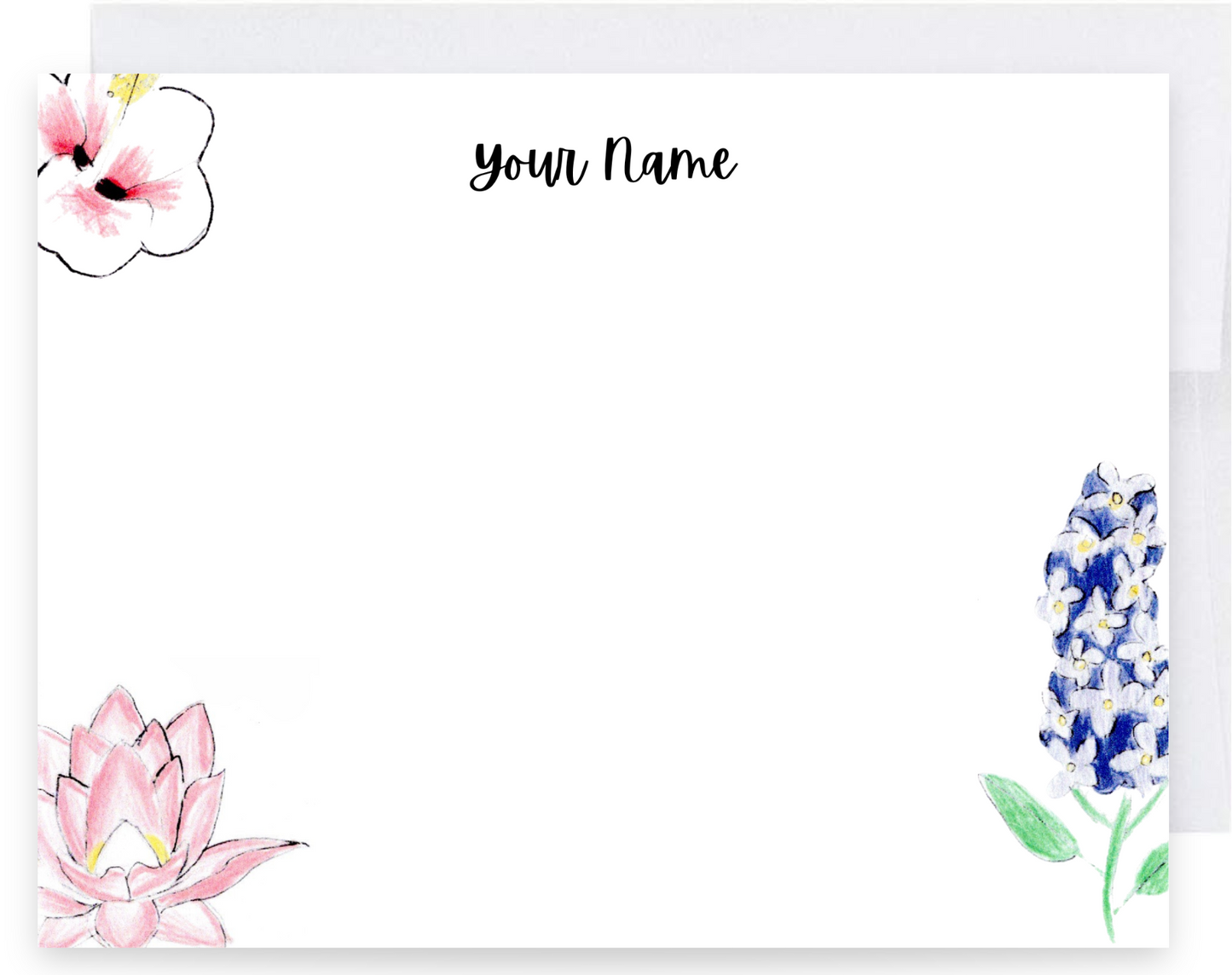 Flower Stationery