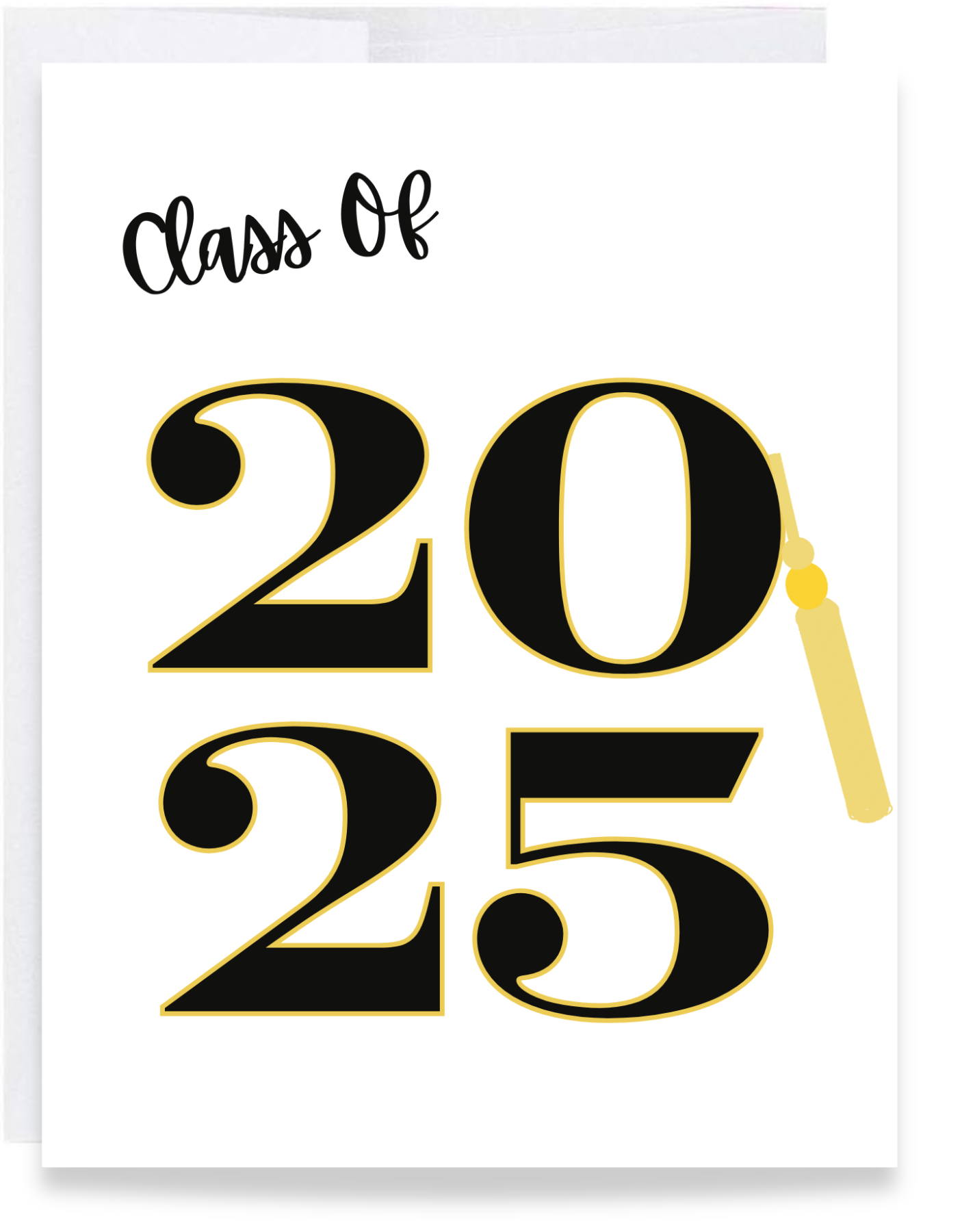 Classic 2025 Grad Card