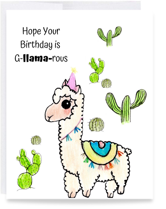 Happy Birthday Llama