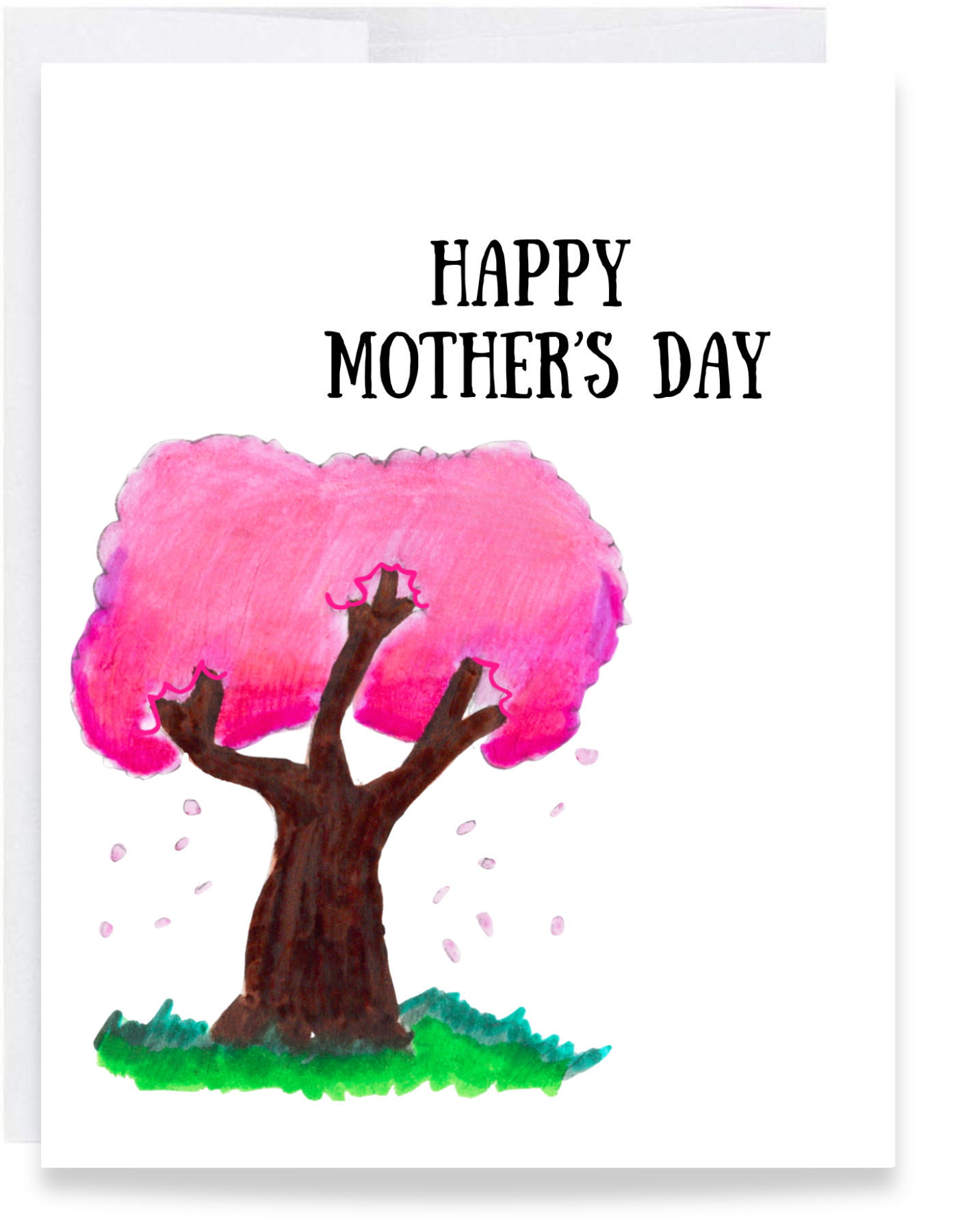 Cherry Blossom Mother's Day Card