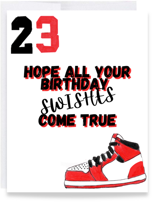 MJ Birthday Card