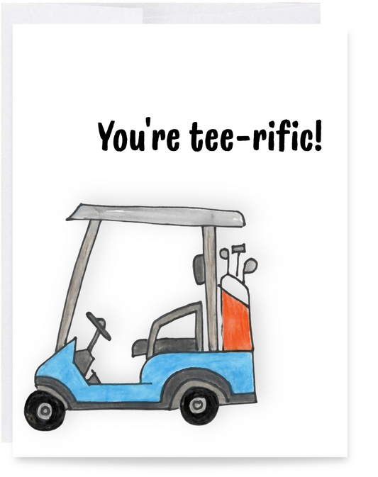 Golf Card Father's Day Card