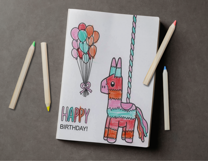 Variety Pack Kids Coloring Cards