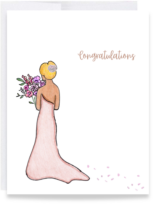 Bride Wedding Card