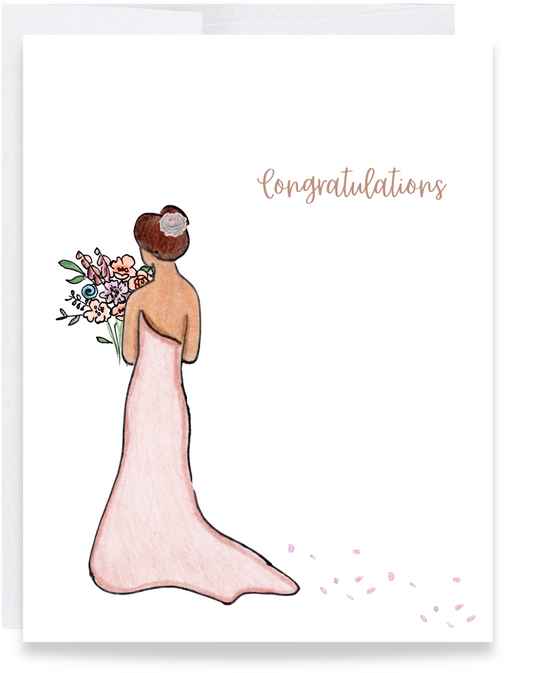 Bride Wedding Card